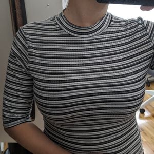 ALL MUST GO! Striped bodysuit